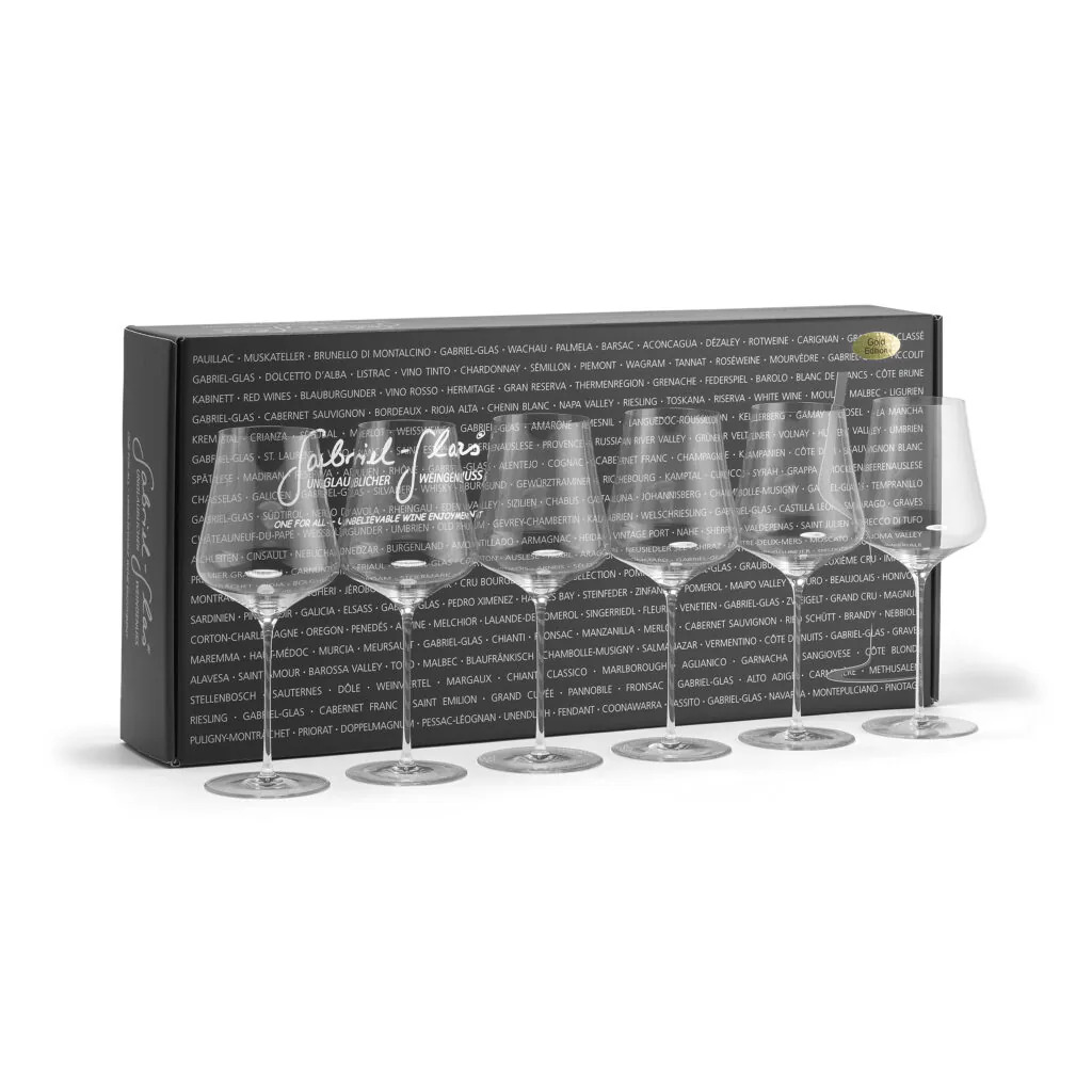 Gabriel-Glas "Gold Edition" im 6er Set